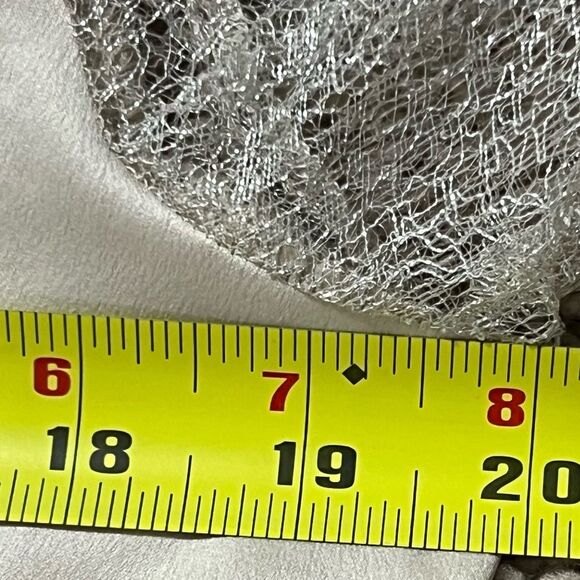 Flora Nikrooz Showstopper Satin Robe Size S Champagne Satin Lace Bridal NWT - Picture 16 of 16